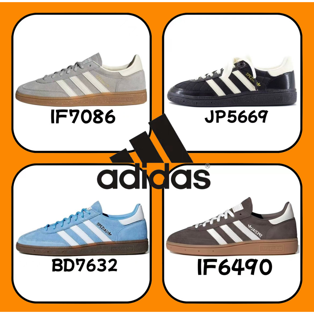 ｛ของแท้ 100 %｝adidas originals spezial  Samba gazelle OG IF7086 BD7632 สีดำ สีน้ำตาล สีน้ำเงิน สีเทา