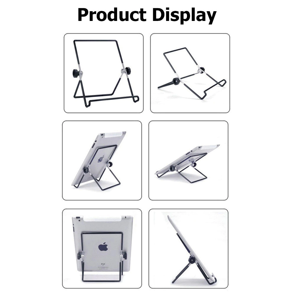ขาตั้ง ไอแพด Stand holder for iPad Tablt Smart phone ที่วางแท็บเล็ตแบบพกพา หมุมได้ พับได้ กันลื่น thumbnail 10