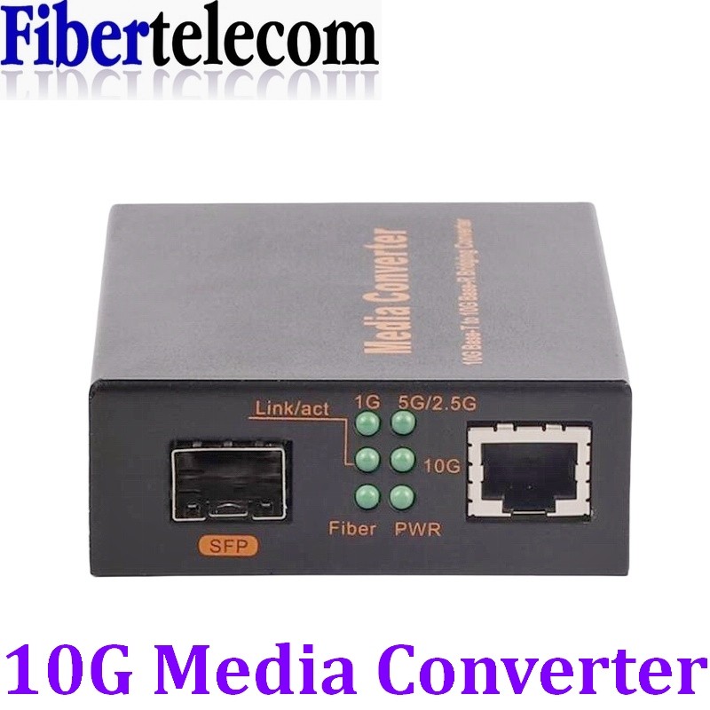 10G สวิทช์ SFP + ถึง SFP + 10g Media Converter สวิทช์ Ethernet สวิทช์ Gigabit 10gb สวิทช์ไฟเบอร์ออปต