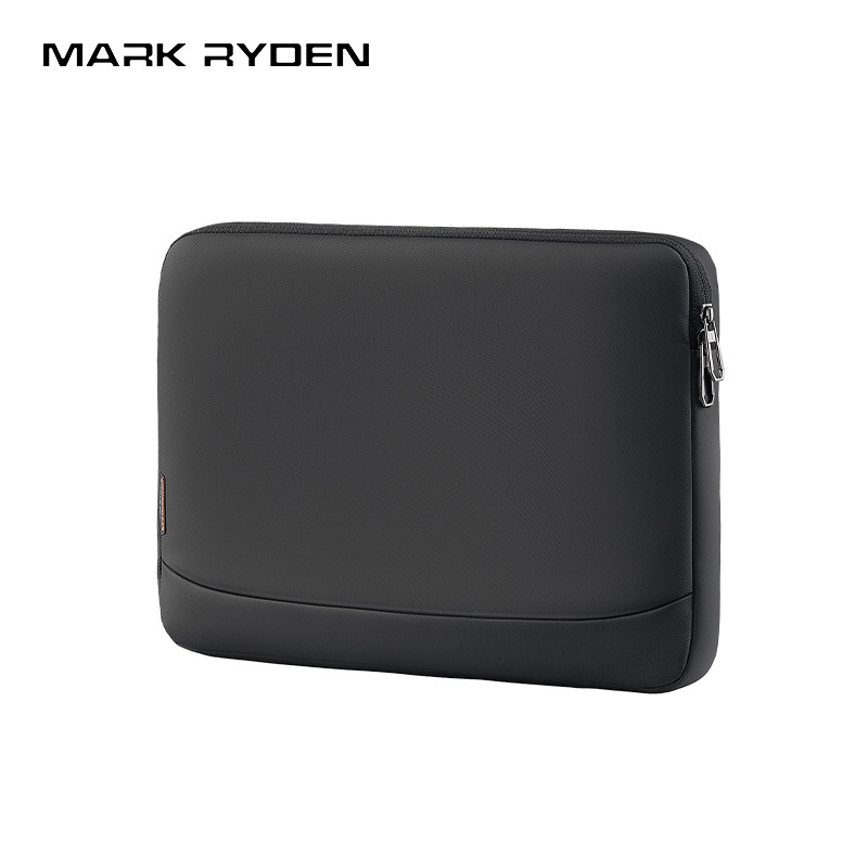 MARK RYDEN 15.6 นิ้ว กระเป๋าแล็ปท็อปกระเป๋าเอกสารมือถือสีดํามีซับในกํามะหยี่