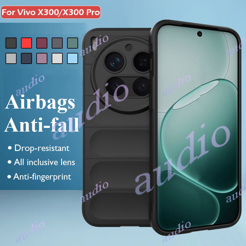 Vivo X300 Pro 5G 2025 ซิลิโคนกันกระแทกเคสโทรศัพท์สําหรับ vivo X300 Pro X300Pro VivoX300Pro 5G 2025 น