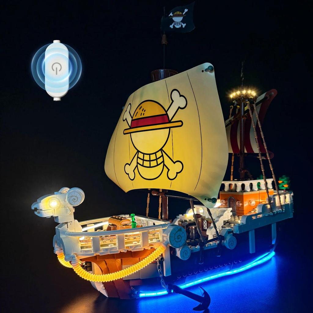 LYBMTWF LED Lighting Kit เข้ากันได้กับ Lego 75639 โจรสลัดเรือ (ไม่รวมอิฐรุ่น)