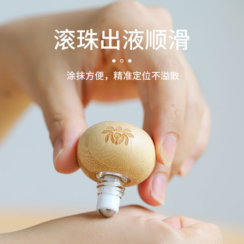 !创意水竹制 bottle bottle意1ml精油制水装 bottle glass 光精油瓶สร้างสรรค์ไม้ไผ่ขวดมะระ Zen พู่ขวด 1ml