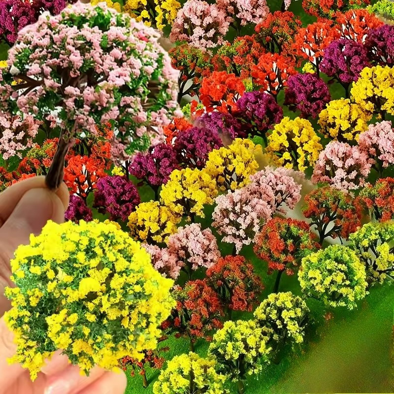 โมเดลต้นไม้ขนาดเล็ก ออกแบบอย่างสวยงามสำหรับตกแต่งโต๊ะหรือสวน miniature
