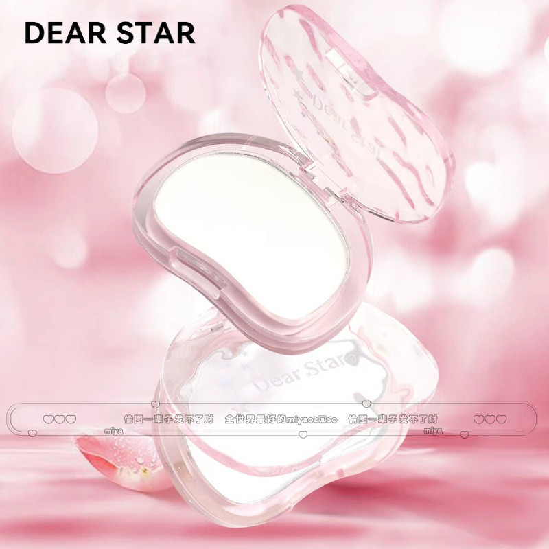 DEAR STAR พาเลทไฮไลท์ 1 สี ขาวล้วน ไฮไลท์เนื้อแมตต์ เนื้อเงา