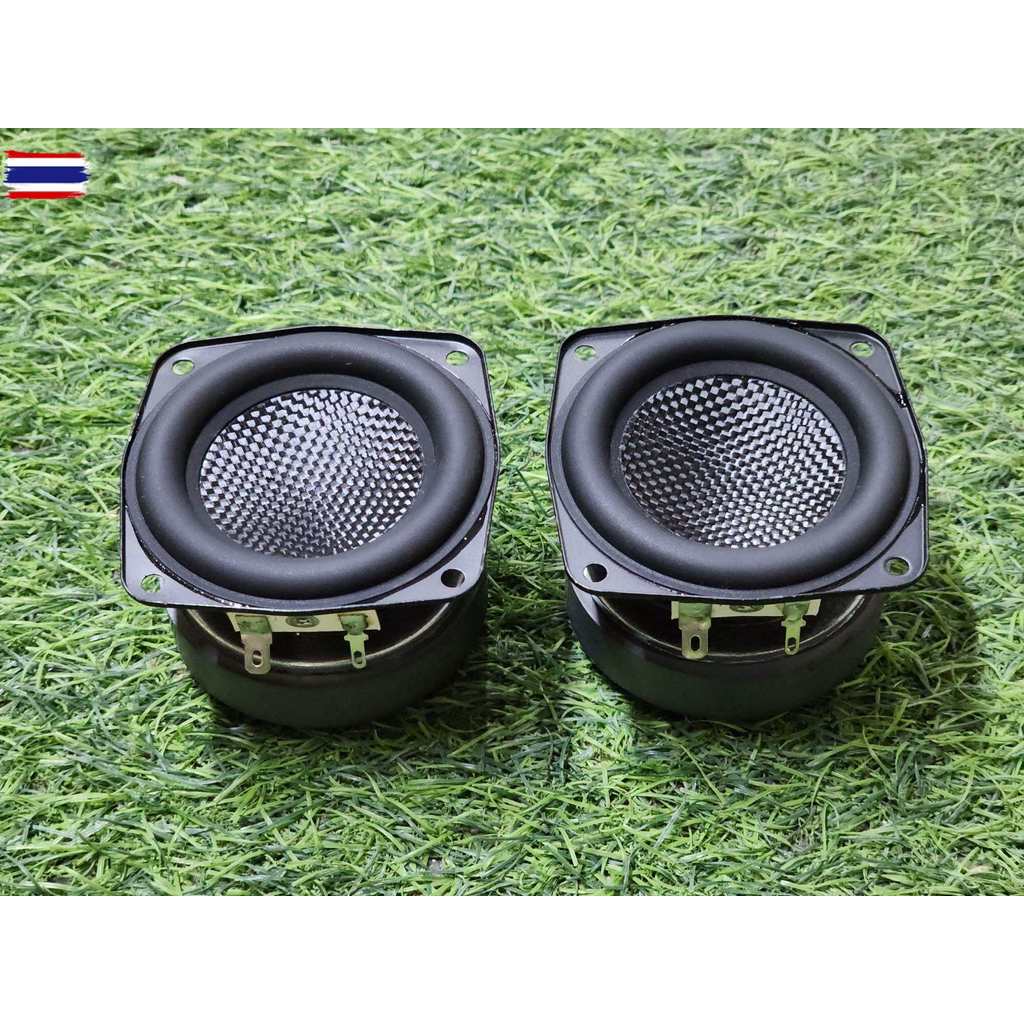 ดอก3นิ้ว SU *genuine* 4ohm 60w BC หน้าแคปล่าดำ ฟรู้เร้น 3" ลำโพง3นิ้ว diy 4โอมห์ ดอกลำโพง3นิ้ว ลำโพง