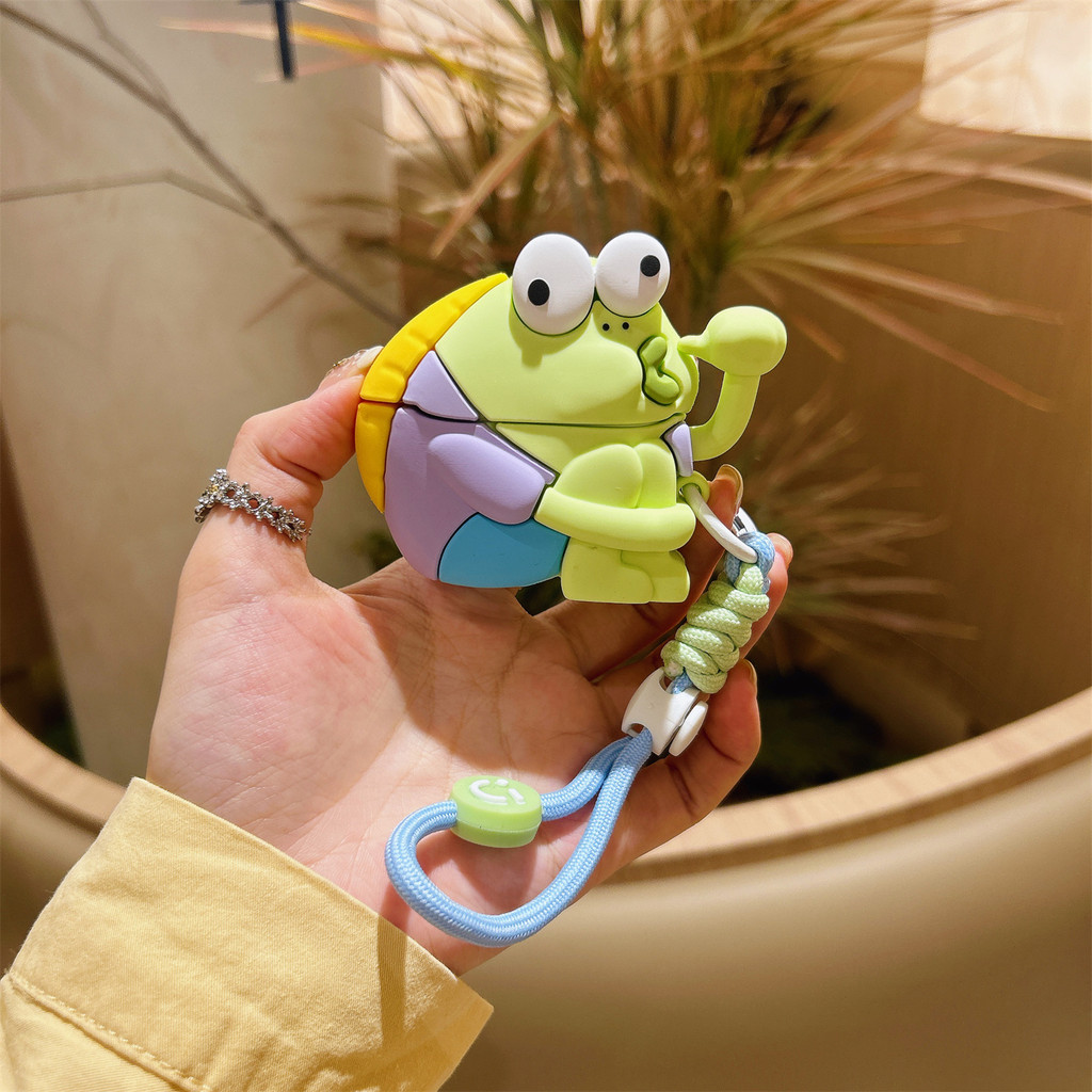 สําหรับ Beats Studio Buds Bikini Bottom เคสป้องกันหูฟังปลาอัจฉริยะ Beats Studio Buds plus เคสซิลิโคน