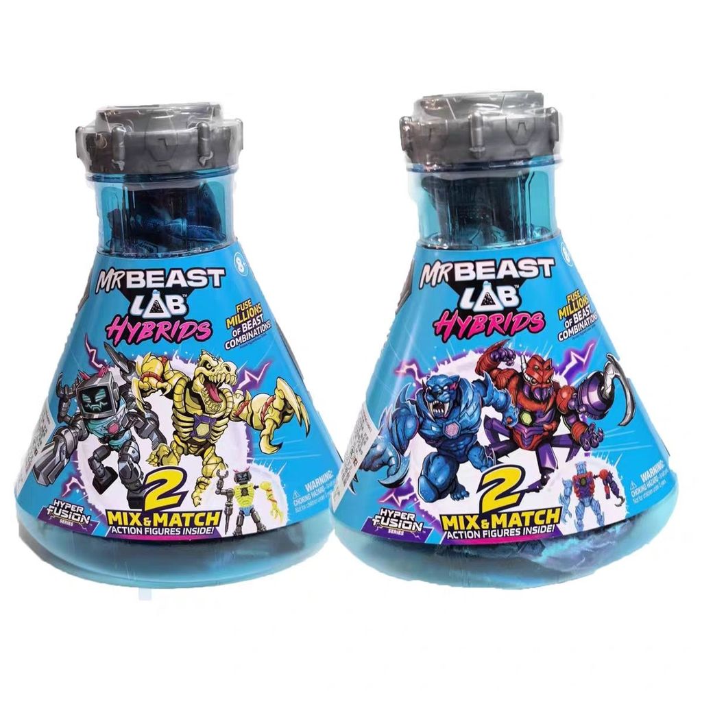 นาย Beast LAB MRAST LAB ผสม Beast กล่องปริศนาเซอร์ไพรส์สองชิ้นประกอบของเล่น