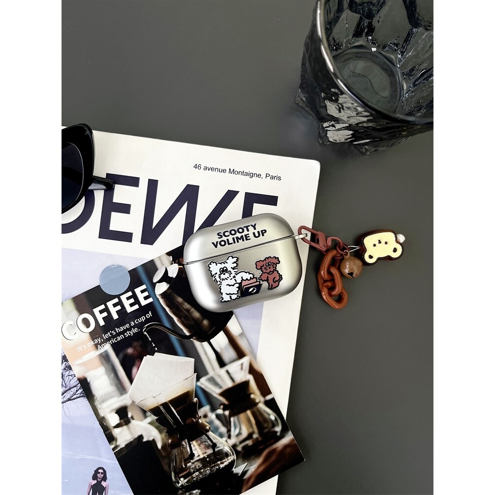 เคส airpods pro 3 airpod pro 3 case เคสนิ่มซิลิโคนสีเงินรุ่นที่2ของ Apple pro