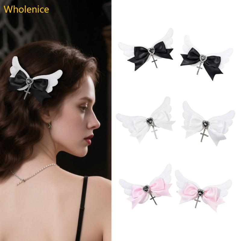 กิ๊บติดผมแบบAngel Wing เครื่องประดับผมสำหรับทารก