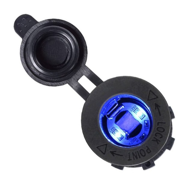 ปลั๊ก จุดบุหรี่ ตัวเมีย DC12V ใช้ในรถยนต์ แบบมีไฟLEDและไม่มีไฟ LED สินค้ามี 2 เกรด(อ่านรายละเอียดก่อนสั่งซื้อ)