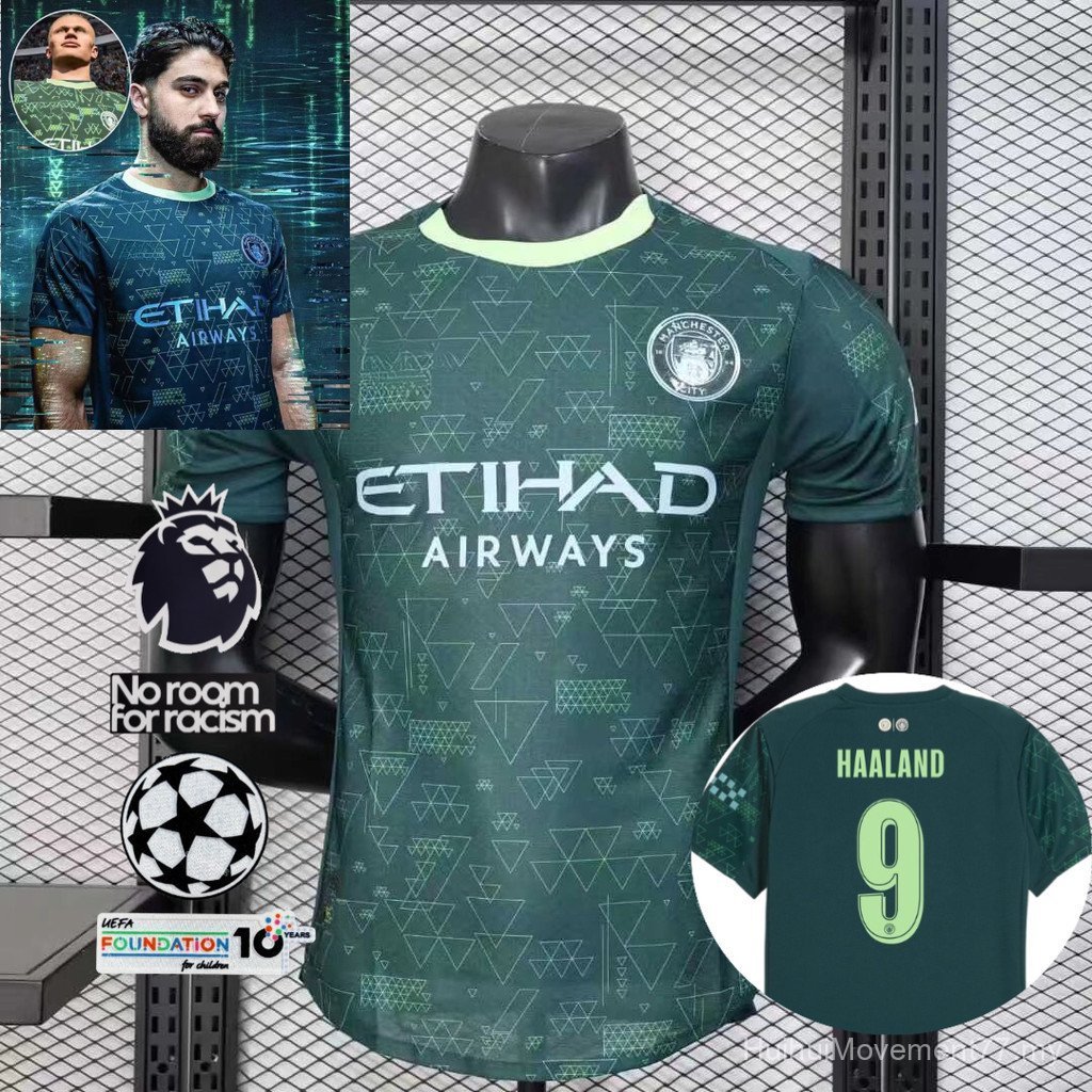 เสื้อทีมAJ SPORTS FC แมนเชสเตอร์ซิตี้ ขนาด S-2XL ฤดูกาล 25/26
