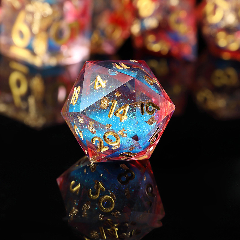 【สุดคุ้ม】ลูกเต๋า Collector's Edition จากเกม Baldur's Gate | ลูกบอลแก้ว D20 ตากระดุกได้+ตาข่ายกันชน | ของตกแต่งบอร์ดเกม - รูปที่ 3