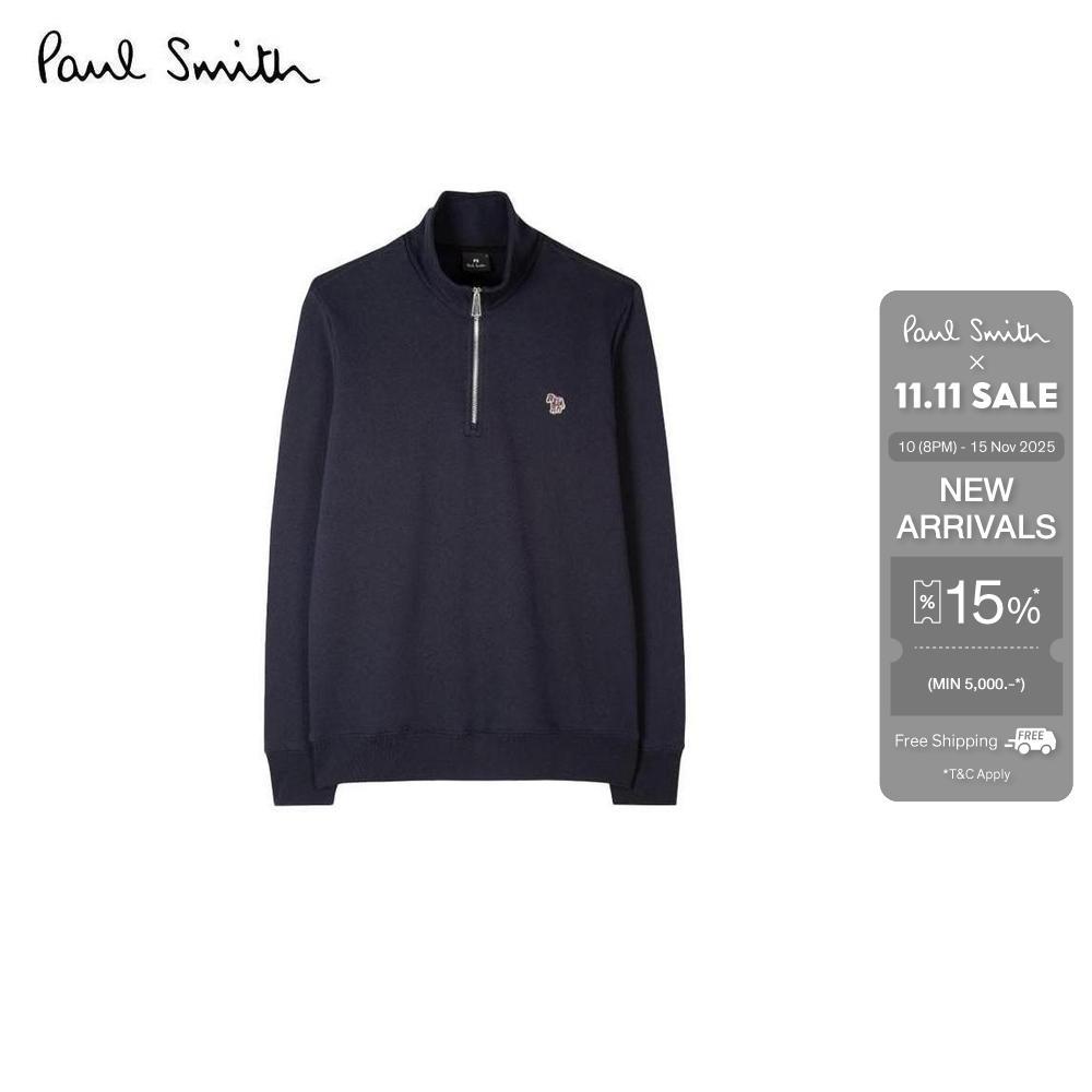 Paul Smith เสื้อสเวตเตอร์ผู้ชาย รุ่น M2R-168T-KZEBRA-49 สี Very Dark Navy