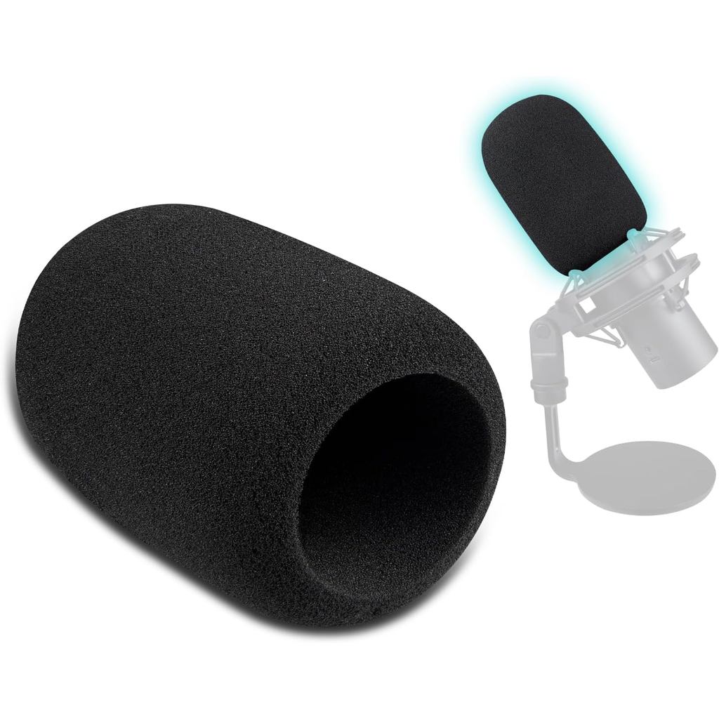 ไมโครโฟน Pop Filter สําหรับ HyperX QuadCast 2 – USB (ไม่พอดี QuadCast 2S), ฝาครอบไมโครโฟนป้องกันกระจ