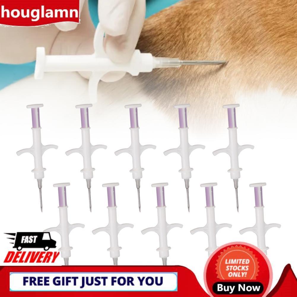 Houglamn Houglamn ciciglow 10 Pack Universal Pet Microchip IS011784/5 FDX - B 134.2kHz 125KHz แท็ก I