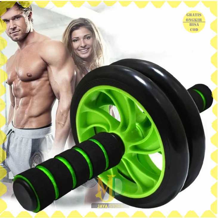 AB Wheel Sport Gym Fitness Trainer อุปกรณ์ลูกกลิ้ง Abs - YY-1601 -MJD-