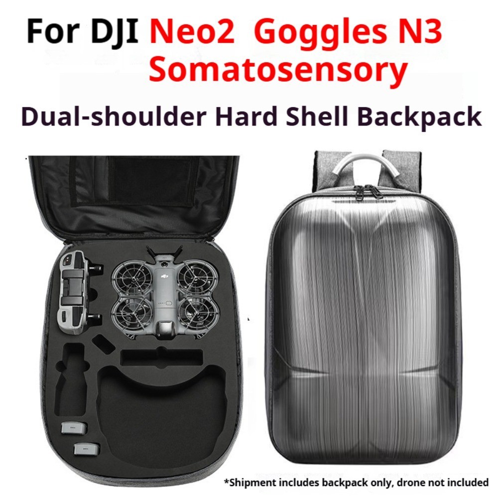 เหมาะสําหรับกระเป๋าเป้สะพายหลัง DJI Neo2 Sport Hard Case, Neo2 Sport Smooth Fly กระเป๋าเป้สะพายหลังก
