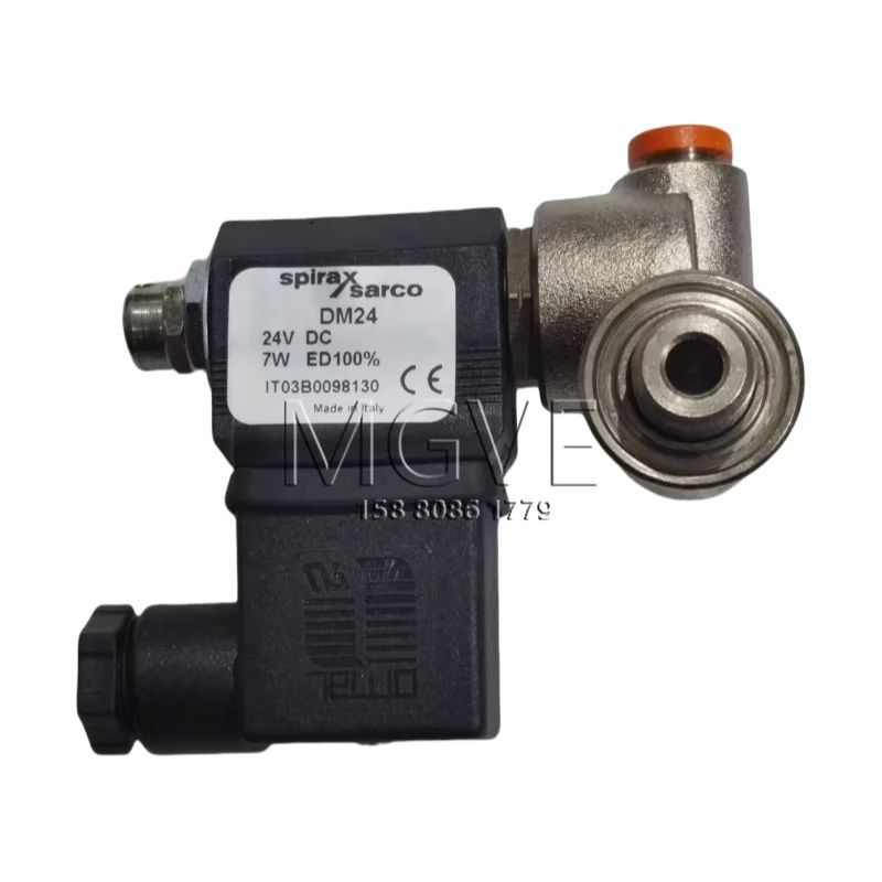 ใหม่ DM24 24 series โซลินอยด์วาล์ว 2 ทาง 10 บาร์ -20~80℃, ได้รับการรับรอง CE/UL/ATEX, เหมาะสําหรับกา