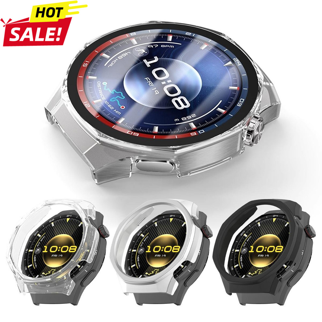Hard สําหรับ Huawei Watch GT 6 Pro 46 มม.ป้องกันหน้าจอสําหรับ Huawei GT6 Pro 46 มม.Hollow ครึ่ง PC กรณี