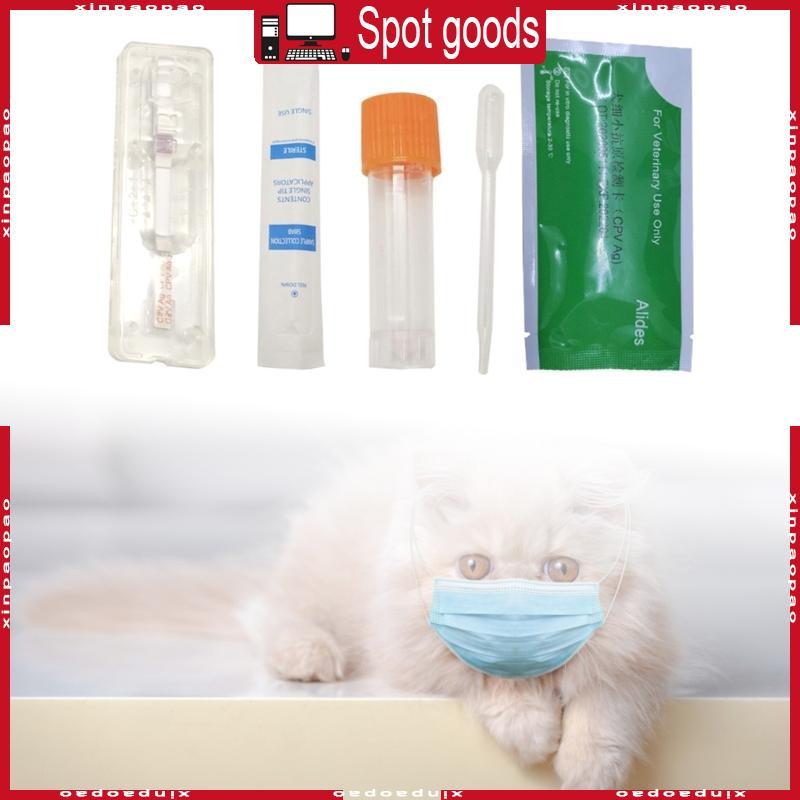 XI แมวสุนัข Distuster Parvovirus Detection Card สัตว์เลี้ยง CDV FPV CCV Test Strip