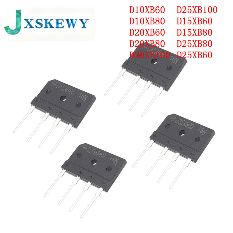 5 ชิ้น D25XB80 D25SBA80 สะพาน Rectifier 25V 800V D25XB60 D15XB60 D15XB80 D10XB60 D10XB80 D20XB60 D20