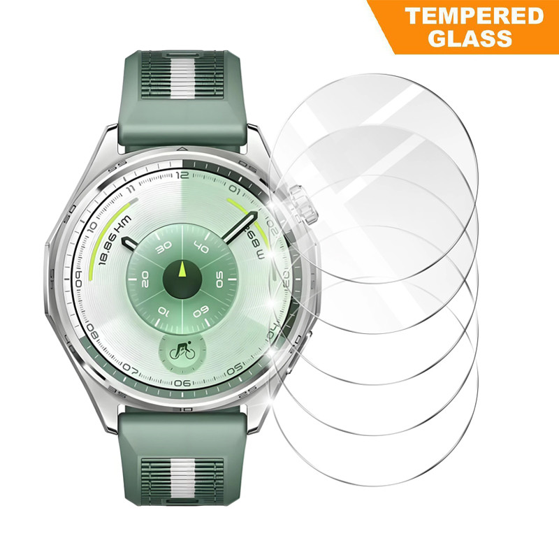 กระจกนิรภัยป้องกันหน้าจอสําหรับนาฬิกา Huawei GT6 GT5 Pro GT4 46 มม.41 มม.GT3 GT2 Pro 46 มม.43 มม.