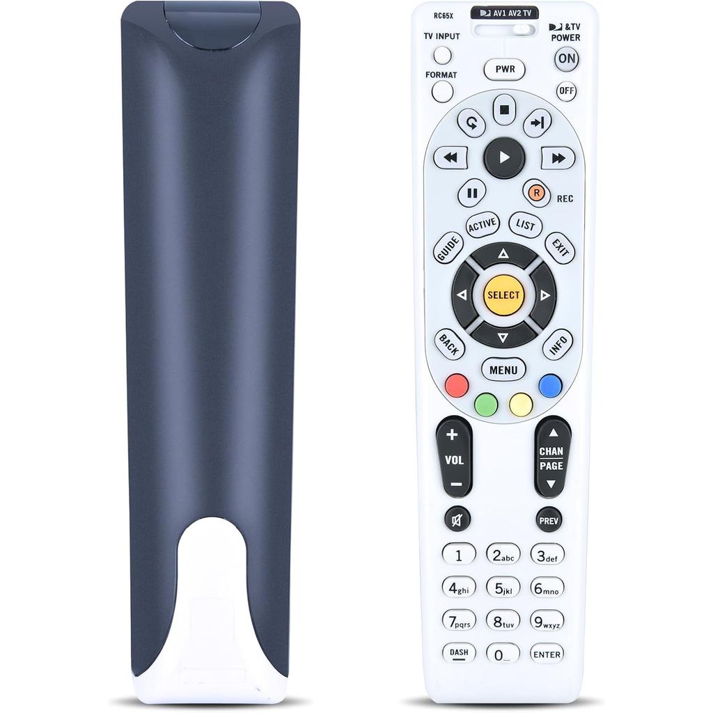 เปลี่ยน IR รีโมทคอนโทรลสําหรับ DIRECTV RC65 / RC65X / RC65RX / RC66 / RC66X 4 อุปกรณ์ LCD LED HDTV A