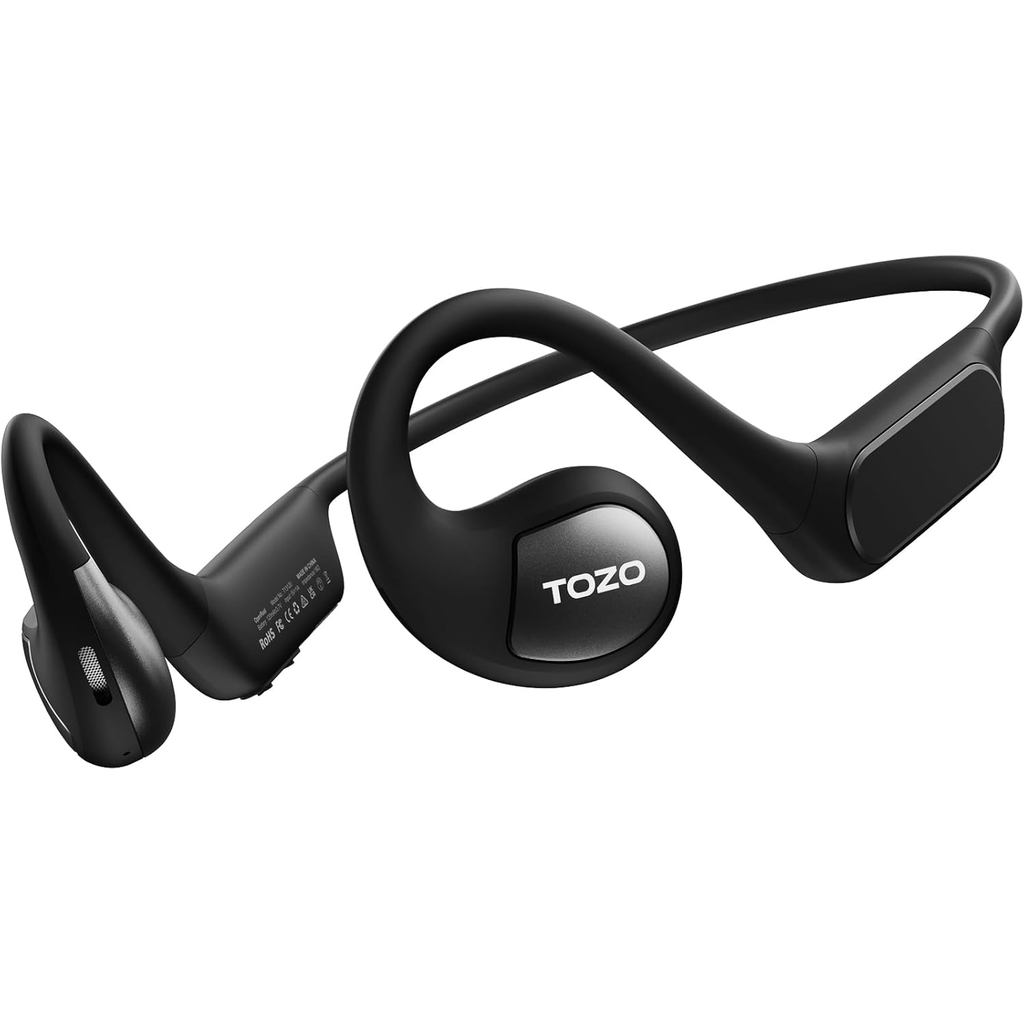 TOZO อัพเกรดหูฟังเปิดหูฟังบลูทูธ 5.3 Air Conduction หูฟังไร้สายหูฟังกีฬาพร้อมเสียงระดับพรีเมียม 32 E