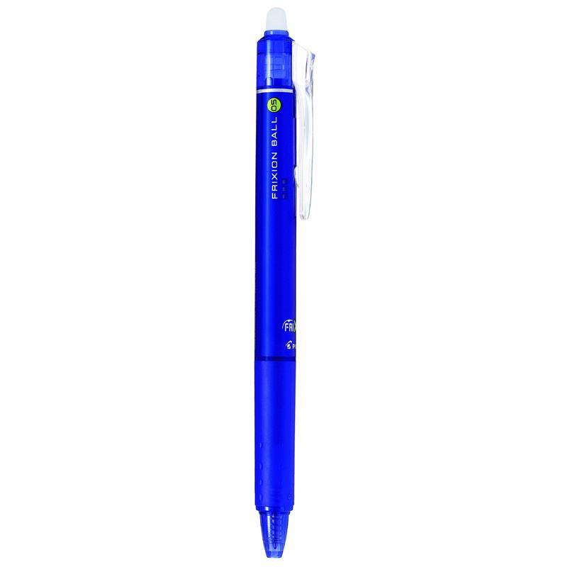 PILOT ปากกาหมึกเจลลบได้ Frixion Ball รุ่น LFBK-23EF-L หมึกสีน้ำเงิน ขนาด 0.5 มม.