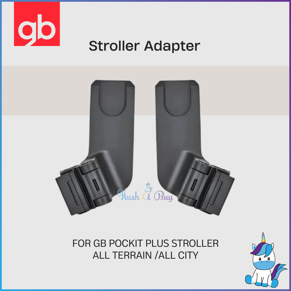 อะแดปเตอร์รถเข็นเด็ก GB Pockit+ | สําหรับ GB Pockit+ All Terrain / All City | ฮูชาบาย