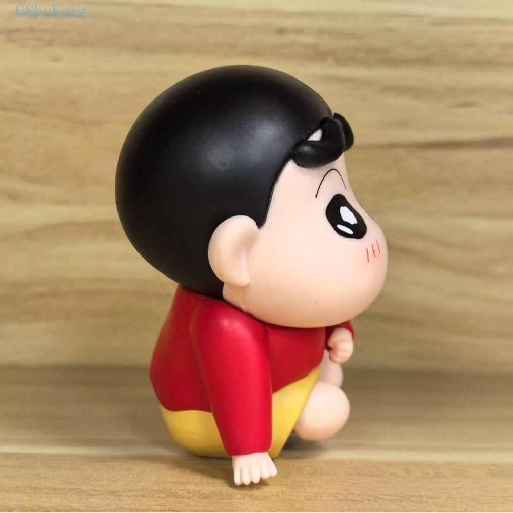 HUBERT Crayon Shin-Chan รูป, สะสมอะนิเมะ Shin Chan ของเล่น, การ์ตูนสร้างสรรค์ตกแต่ง 8 ซม. Shin Chan 