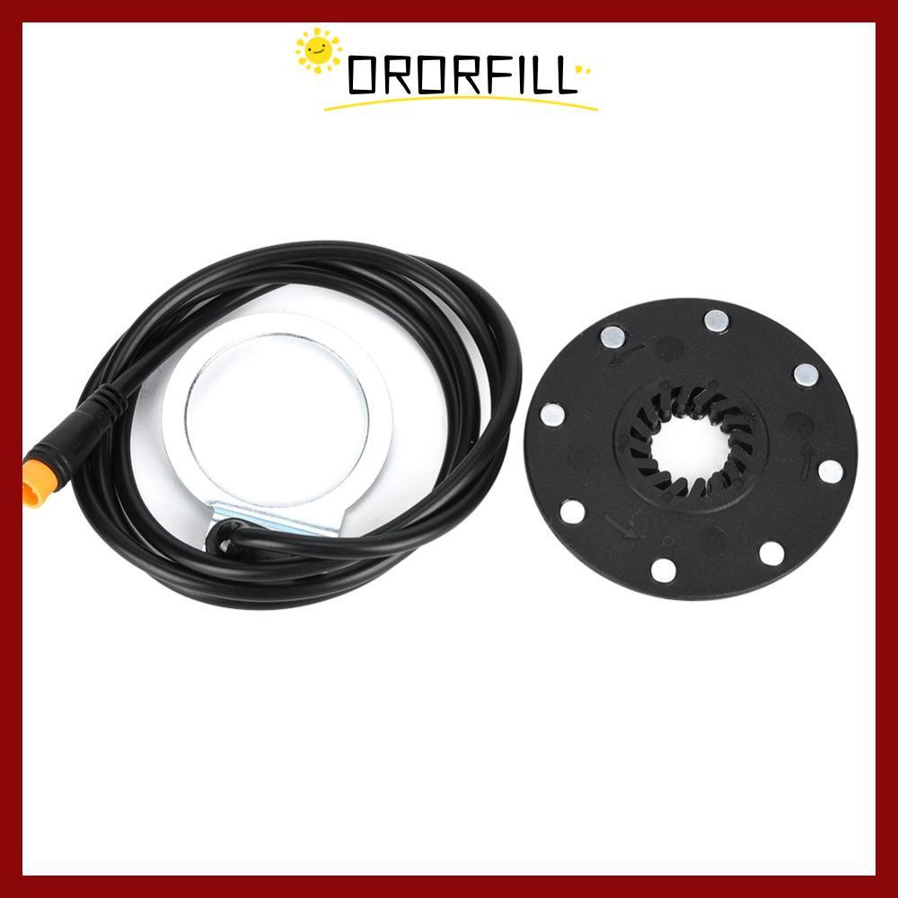 ORFILL Pedal Assist Sensor, 3 ขา 8 แม่เหล็ก Ebike Power Sensor, ทนทาน 24/36/48V 90 ซม.ความยาวเซ็นเซอ