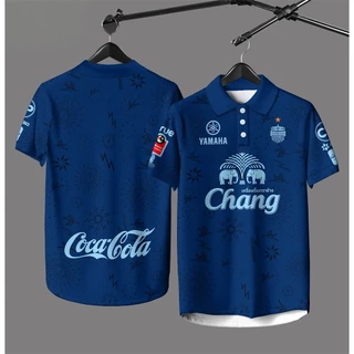 เสื้อฟุตบอลลีกไทยสำหรับผู้ชาย ออกแบบเพื่อดูดซับเหงื่อ และระบายอากาศได้ดี