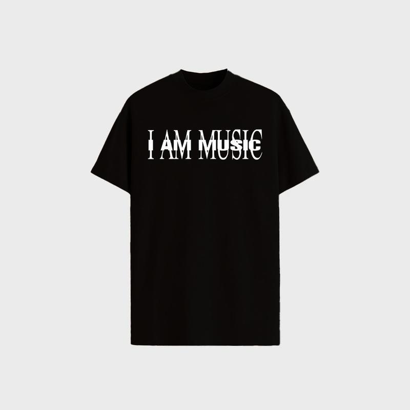 100% เสื้อยืดผ้าฝ้าย สตรีทแวร์ Playboi Carti I AM MUSIC Opium Ken Carson ฮิปฮอป แทรป P ao G5