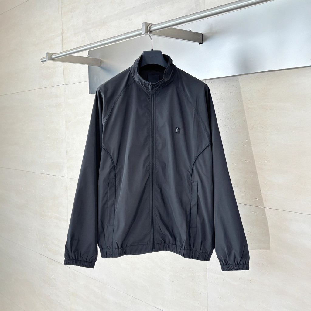 YLMS Given''y Metal Hardware Label4G Zipper Jacket Coat