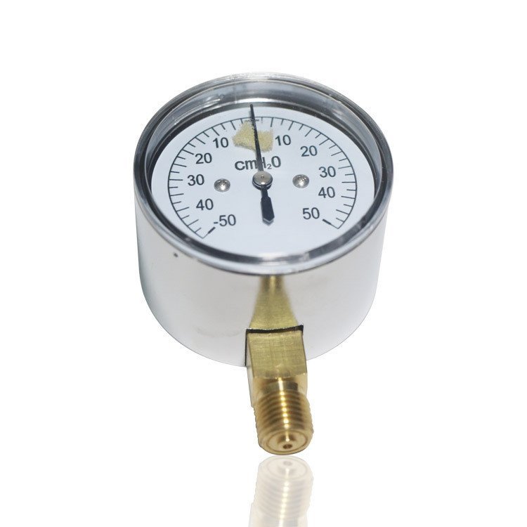 Supply บวกลบความดัน Micro-ความดันกล่องฟิล์มเครื่องวัดความดัน cmH2O เปลือกเหล็ก YE-65-50 ~ 50cmH2O เส