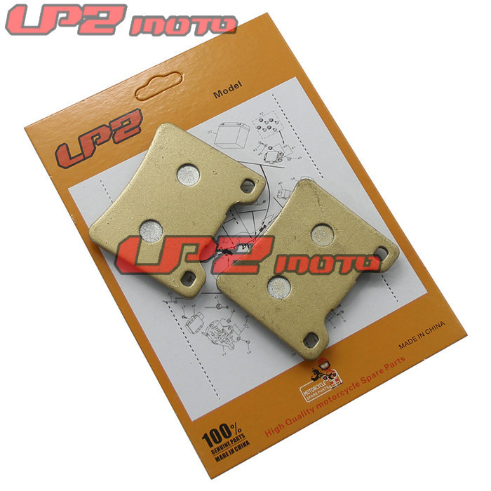 เหมาะสําหรับ Yamaha RD500 YX600 Uranus Prince XV750 1,000 Virago ผ้าเบรคหน้า/แผ่น