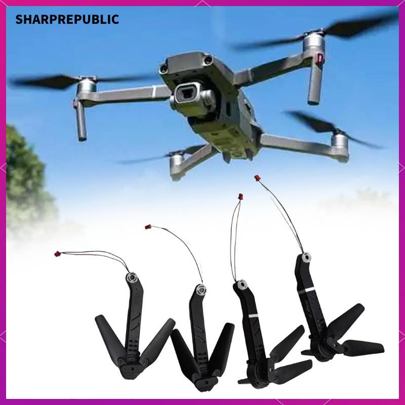 [Sharprepublic] 4x Drone Motor Arm Set แทนที่ชิ้นส่วน Quadcopter Arm Motor Blade Arm สําหรับ E88 E99