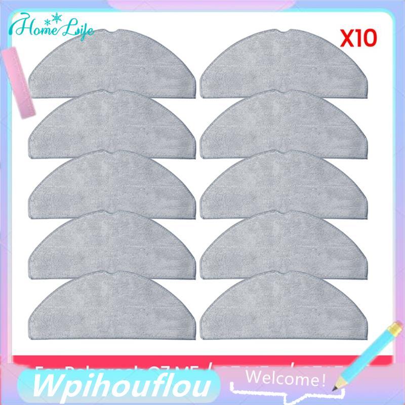 10PCS ผ้าสูญญากาศ Mop สําหรับ M5/ M5 +/ L5/ L5 +/ TF/ TF +/Q7B/Q7T Plus เครื่องดูดฝุ่นอุปกรณ์เสริม