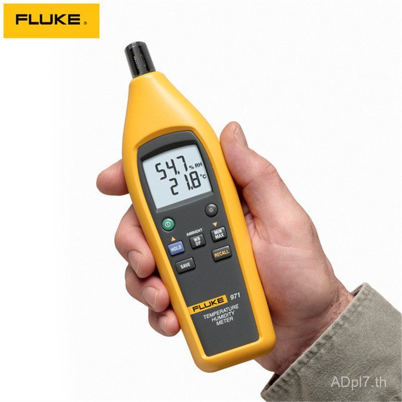 Total Fluke 971 เครื่องมือวัดความชื้นในอุณหภูมิ ความชื้นอุณหภูมิโดยรอบในร่ม Me