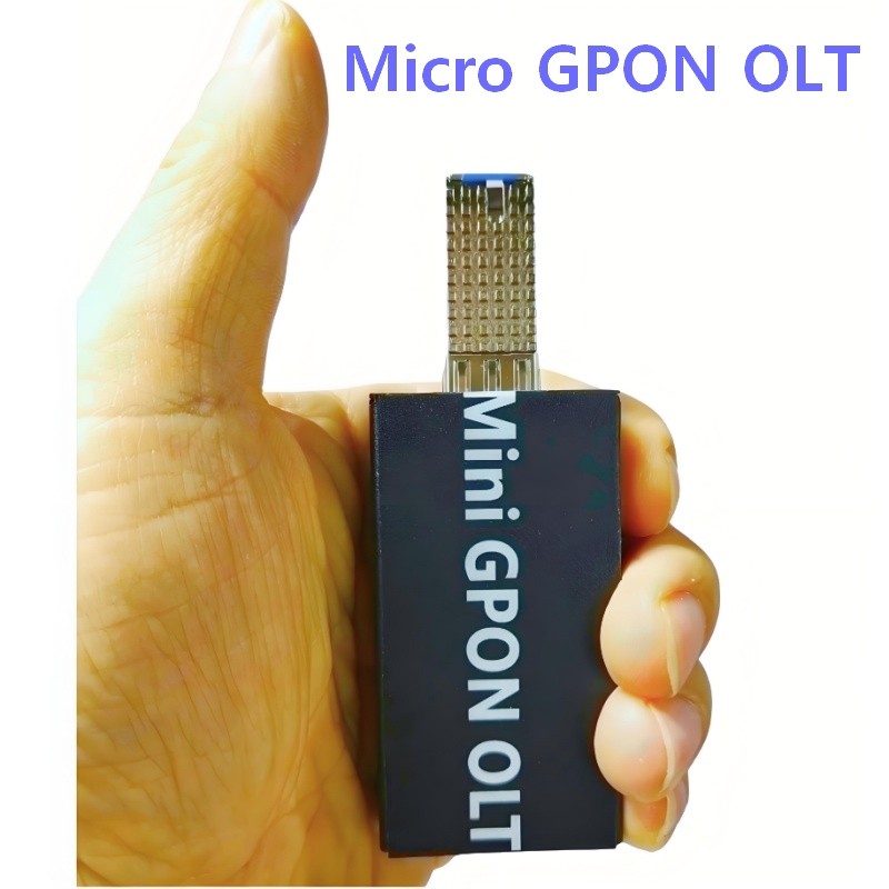 MicroPlug OLT GPON Stick 1 พอร์ตใช้งานร่วมกับสวิทช์ทั้งหมด Mini Micro SFP PON Stick OLT