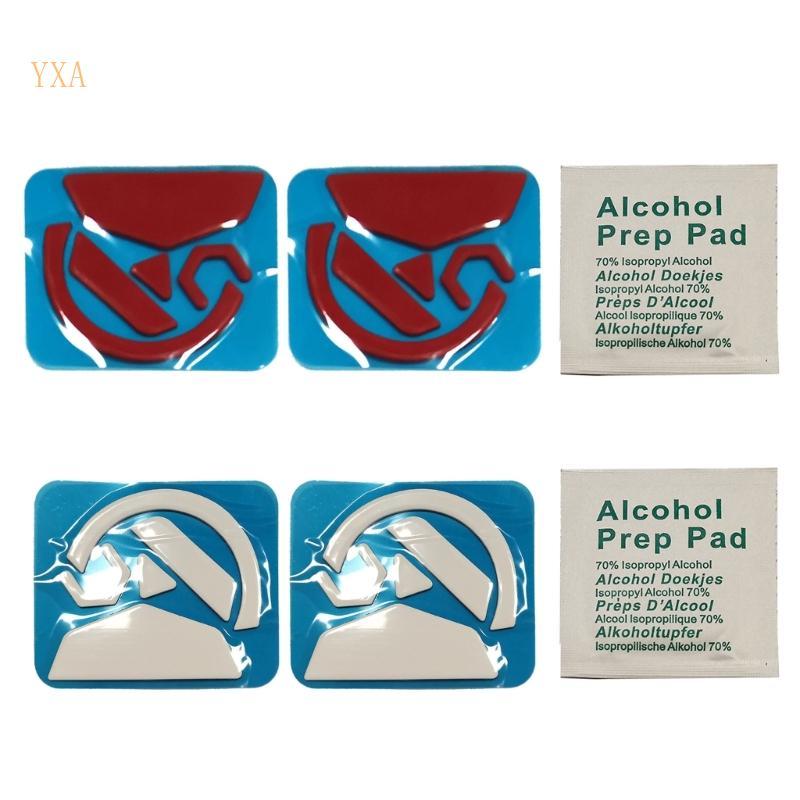 YXA 2 ชุดเมาส์สําหรับเล่นเกมสเก็ตแผ่นรองเมาส์สําหรับ G502 Lightspeed