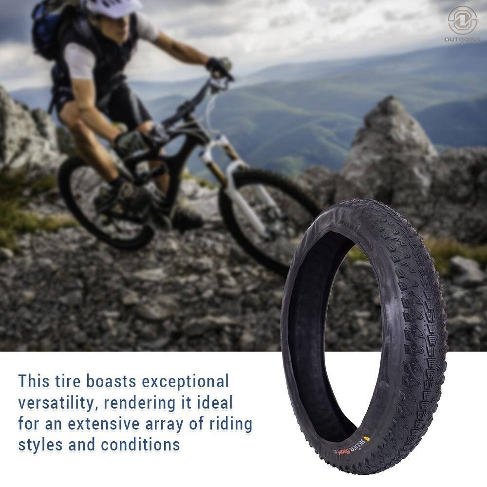 20 x 3.0 Inch Fat Bike Tire Rubber Bike Folding Tires Snow Beach Bicycle Replacement Tire