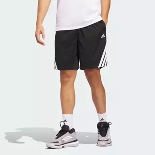 adidas Basketball Legends 3-Stripes Basketball Shorts Men Black JI7576