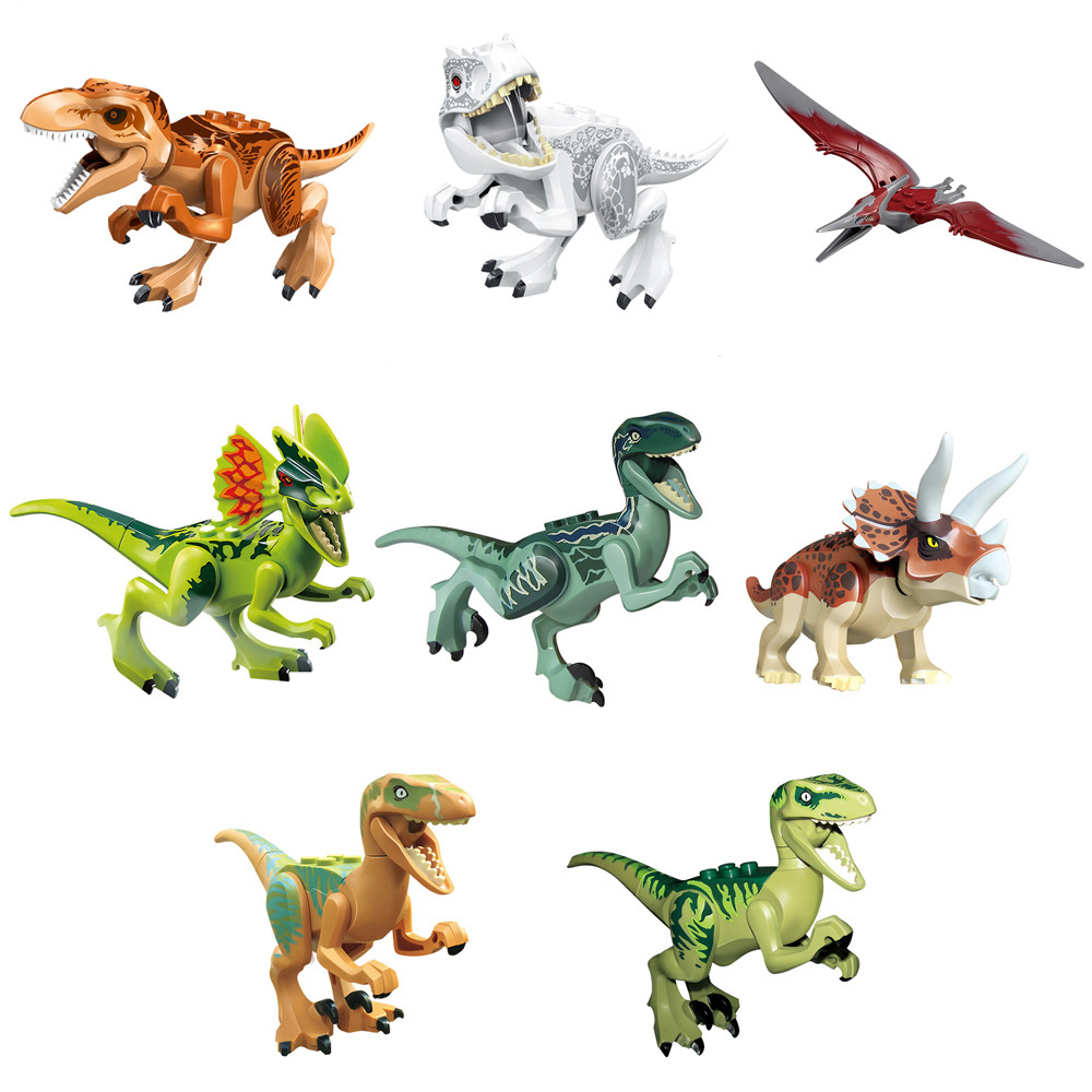 robox ของเล่น zoonomaly ของเล่นประกอบบล็อกไดโนเสาร์ Jurassic Tyrannosaurus Tyrannosaurus Tyrannosaur