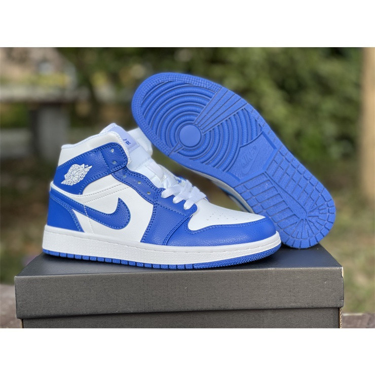 2022 Air Jordan 1 Mid Hyper Royal BQ6472-104