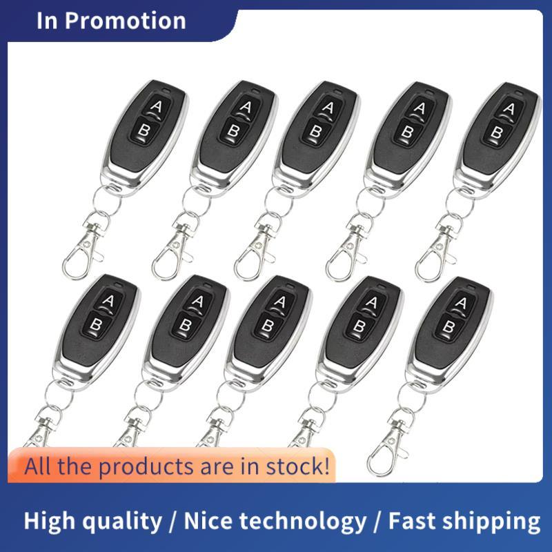 433 MHz รีโมทคอนโทรลรหัสการเรียนรู้ EV1527 สําหรับประตูโรงรถเปิดประตู