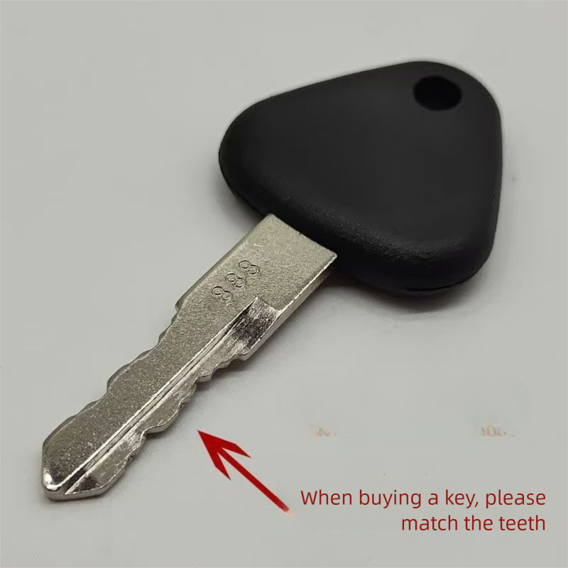 in stock1pcs SDLG คีย์ LG60 65 85 135 150 210F 360E จุดระเบิดเริ่มต้นกุญแจประตู Excavator อะไหล่ 888