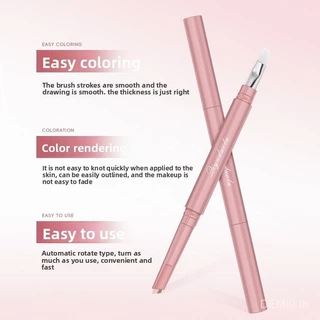Qiyuduola รุ่นเดียวกัน Qiyuduola ปากกาอเนกประสงค์สามมิติ Double-Combined Lying Silkworm Pen EMEL